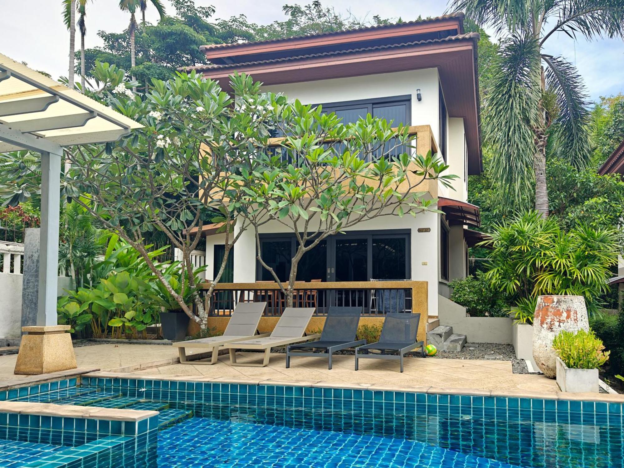 Baan Rawee Villas Чавенг Экстерьер фото